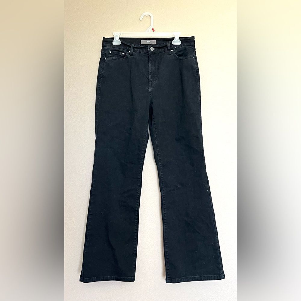 Levi’s Perfectly Slimming 512 Bootcut Black Jeans